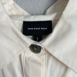 Who What Wear Dress, Size: S, Color: Cream